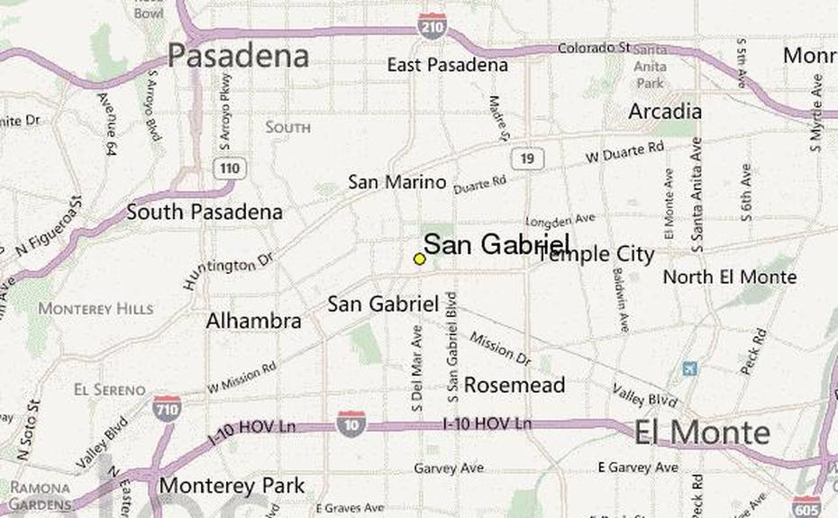 San Gabriel Weather Station Record – Historical Weather For San Gabriel …, San Gabriel, United States, San Gabriel California, Monrovia Ca