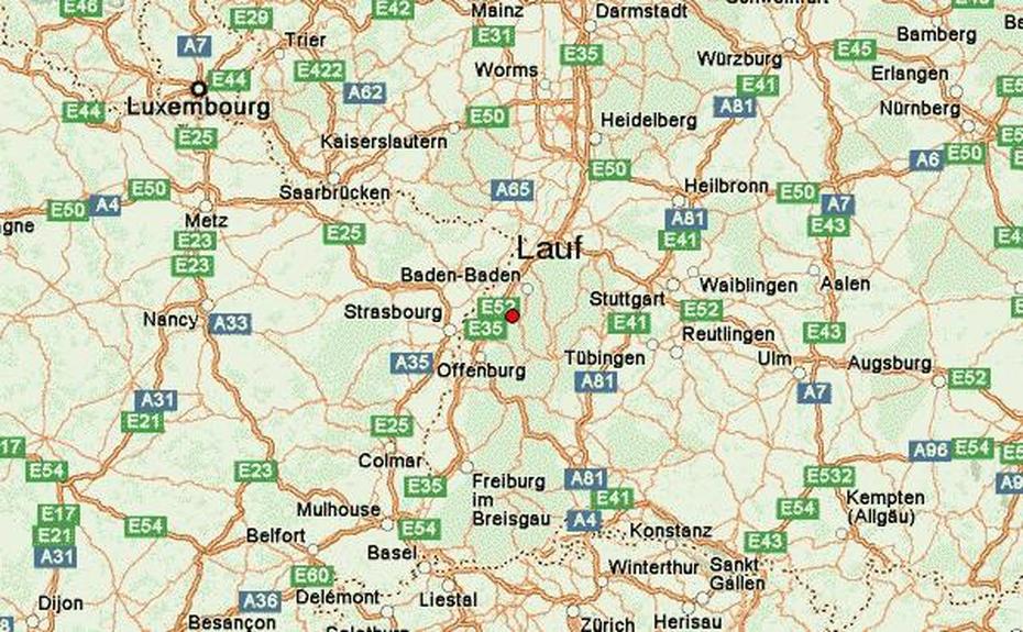 Topographic  Of Germany, Landkarte  Weinheim, Weather Forecast, Lauf, Germany