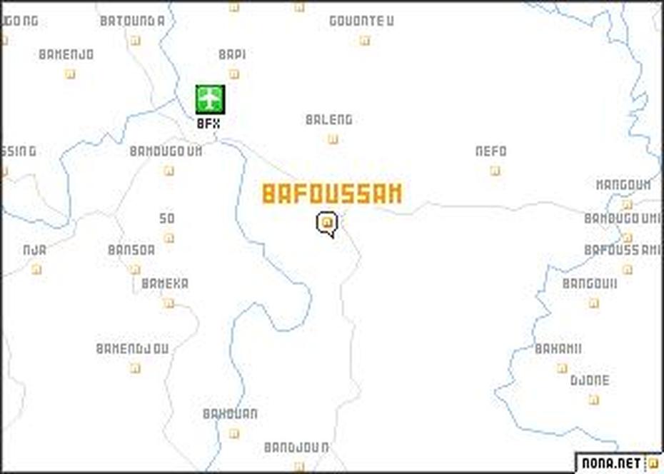 Bafoussam (Cameroon) Map – Nona, Bafoussam, Cameroon, Bamenda Cameroon, Cameroon West Africa