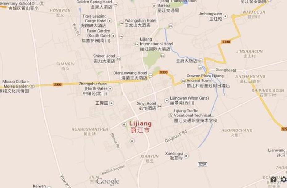 China  With Cities, China Railway, Lijiang, Leiyang, China