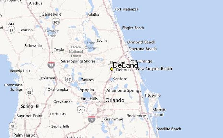 Deland Weather Station Record – Historical Weather For Deland, Florida, Deland, United States, Deland Fl, Deland Fl