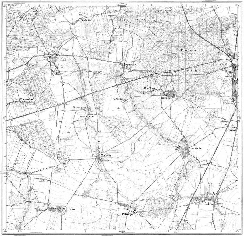 Download Topographic Map In Area Of Jarocin – Mapstor, Jarocin, Poland, Jarocin, Poland