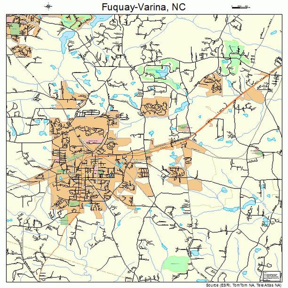 Fuquay-Varina North Carolina Street Map 3725300, Fuquay-Varina, United States, North Carolina  Cary Nc, Fuquay-Varina Crime
