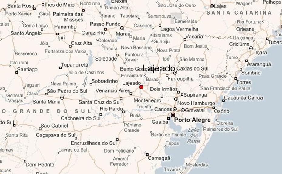 Lajeado Location Guide, Lajedo, Brazil, Brazil  Printable, Simple Brazil