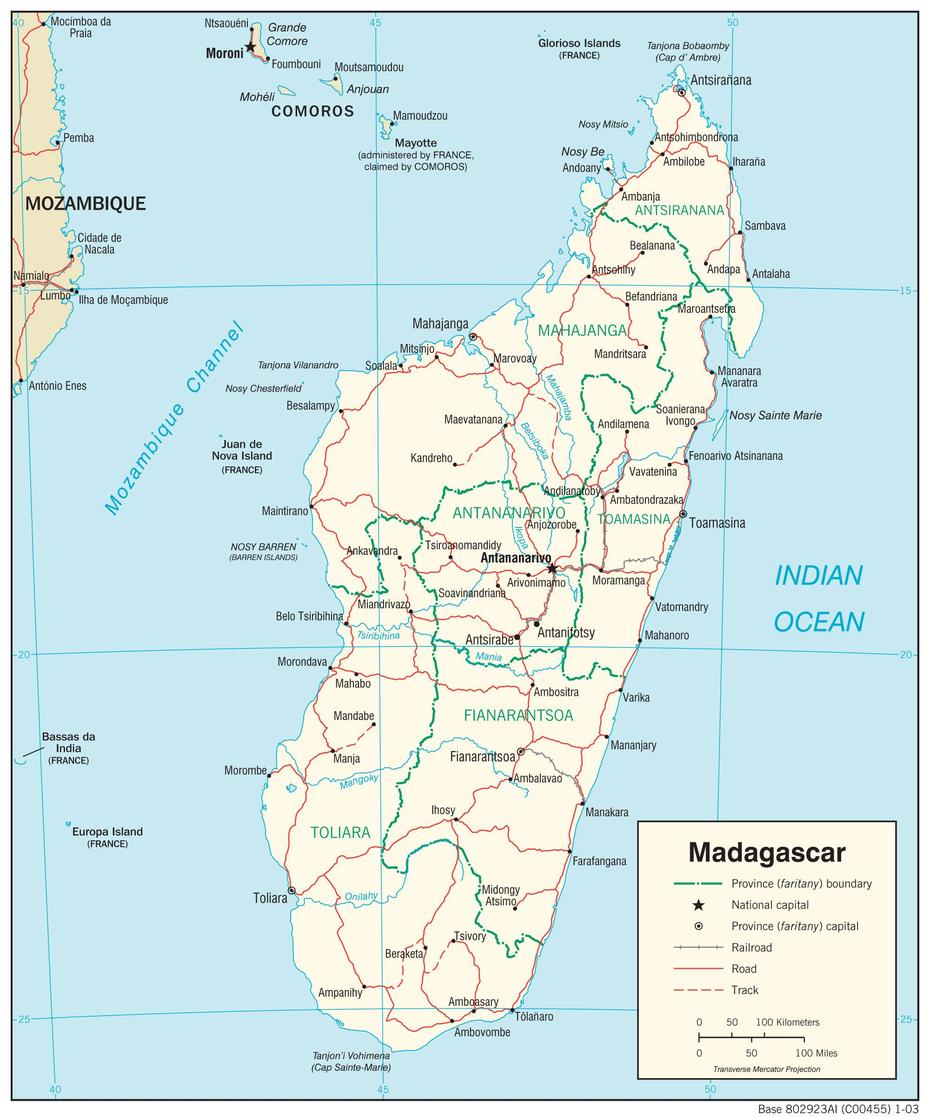 Madagascar Maps – Perry-Castaneda Map Collection – Ut Library Online, Benenitra, Madagascar, Madagascar Travel, Madagascar Country