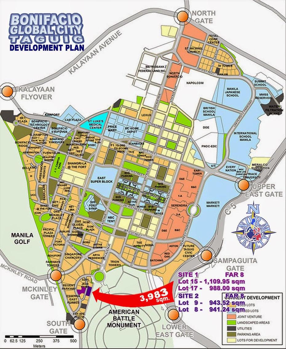 Normrealty: Taguig Bgc Bonifacio Global City Prime Lots 1885 Sqm And …, Bonifacio, Philippines, Katipunan Philippines, Bonifacio