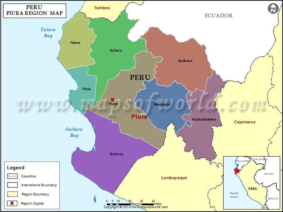 Piura Peru Map | Piura Map, Piura, Peru, Huancayo Peru, Chiclayo Peru