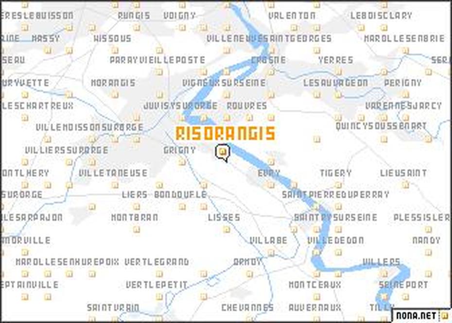 Ris-Orangis (France) Map – Nona, Ris-Orangis, France, As Val Ris, Ris Telefilm
