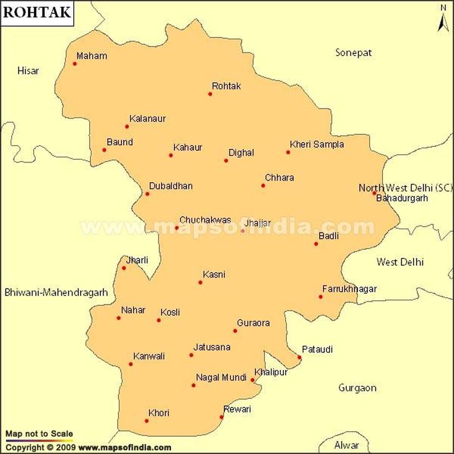 Rohtak Parliamentary Constituency Map, Election Results And Winning Mp, Rohtak, India, Rohtak District, Haryana  City