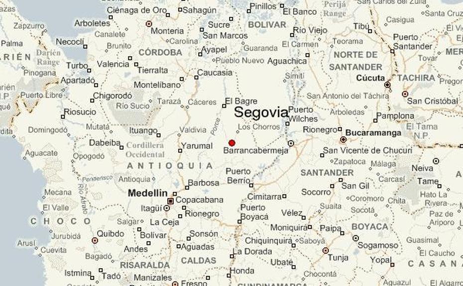 Segovia Location Guide, Segovia, Colombia, Ávila Spain, Nueva Segovia