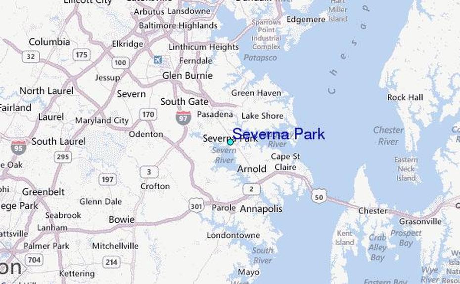 Severna Park Tide Station Location Guide, Severna Park, United States, Park Plaza Severna Park, Severna Park Middle