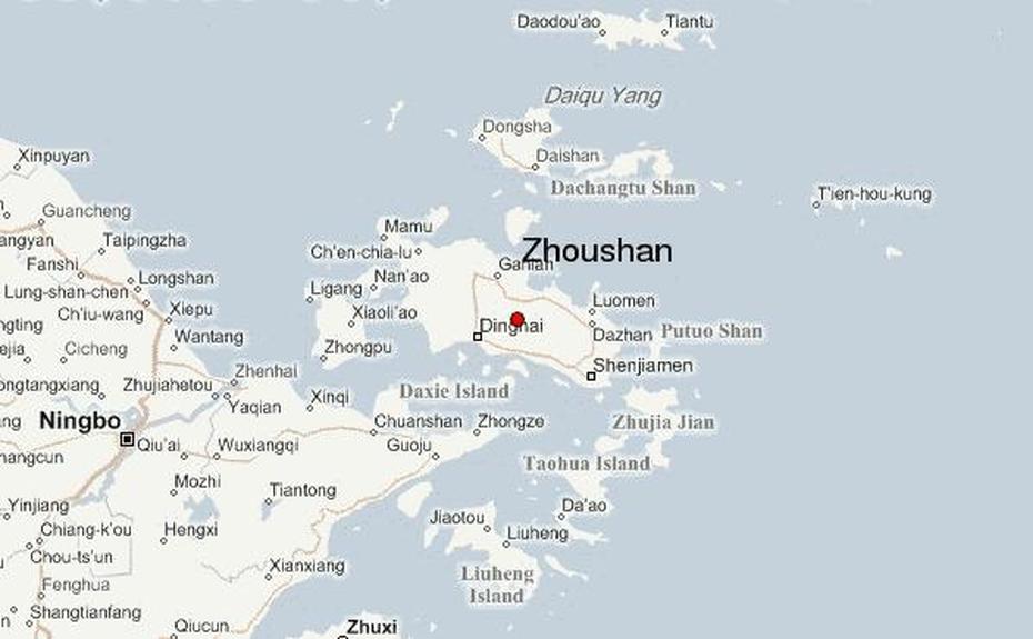 Zhoushan Port, Kunshan, Guide Urbain, Zhoushan, China