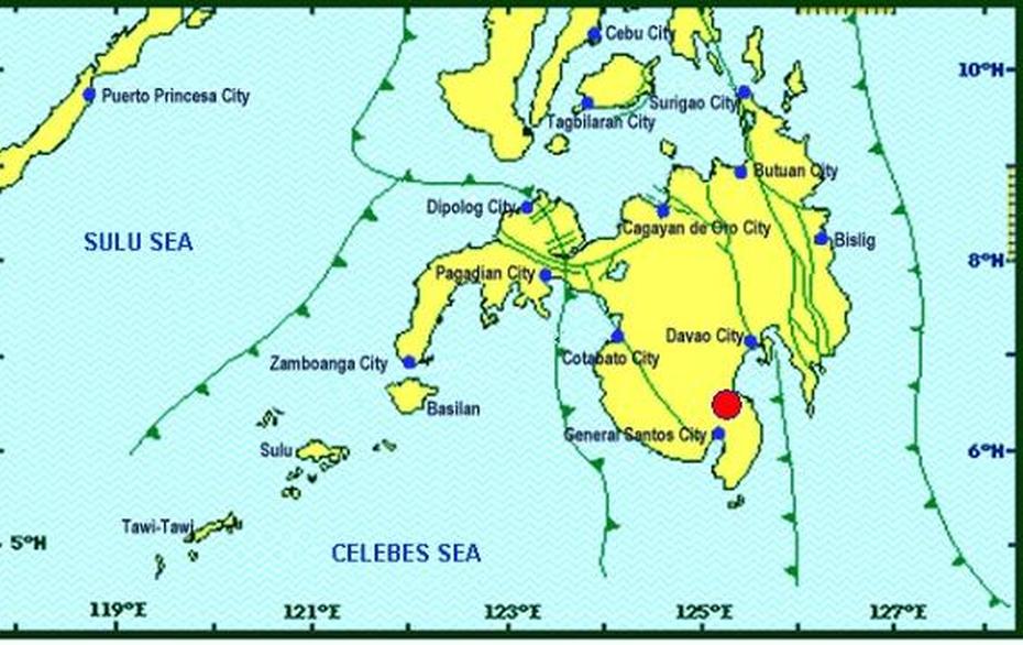 Just In: 3.6 Magnitude Earthquake Jolts Sulop (Davao Del Sur) On …, Sulop, Philippines, Philippine Islands, Philippine  High Resolution