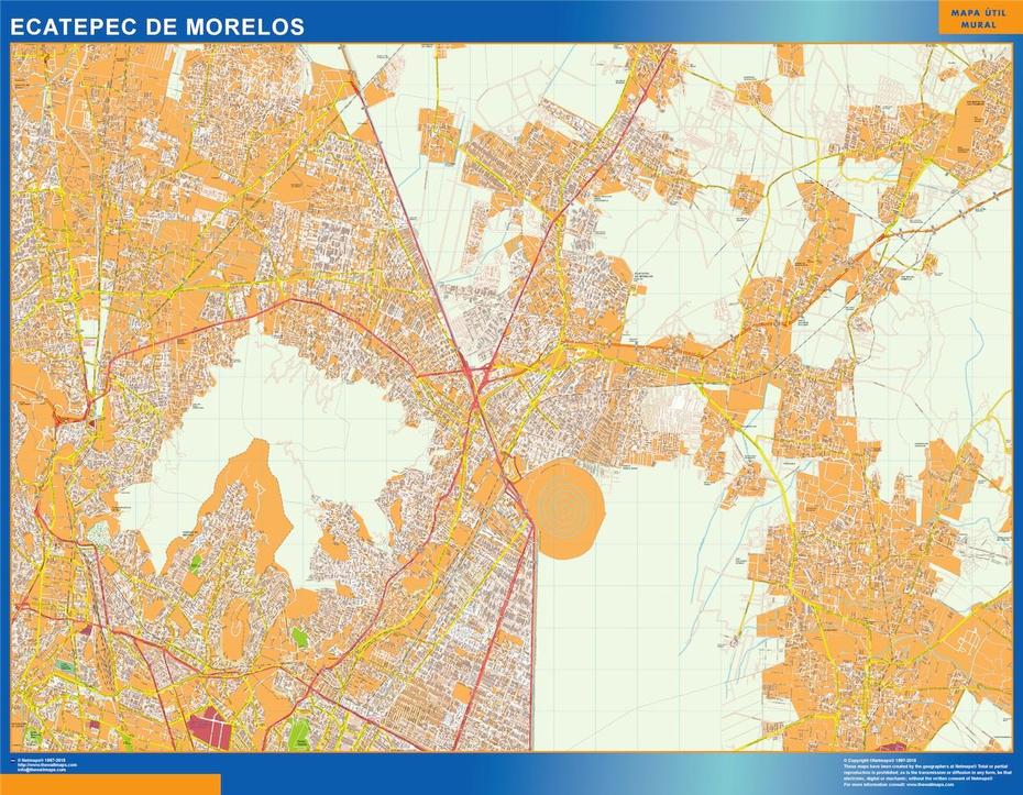 Ecatepec De Morelos Map Mexico | Wall Maps Of He World, Ecatepec, Mexico, Tlalnepantla Mexico, Tula Mexico