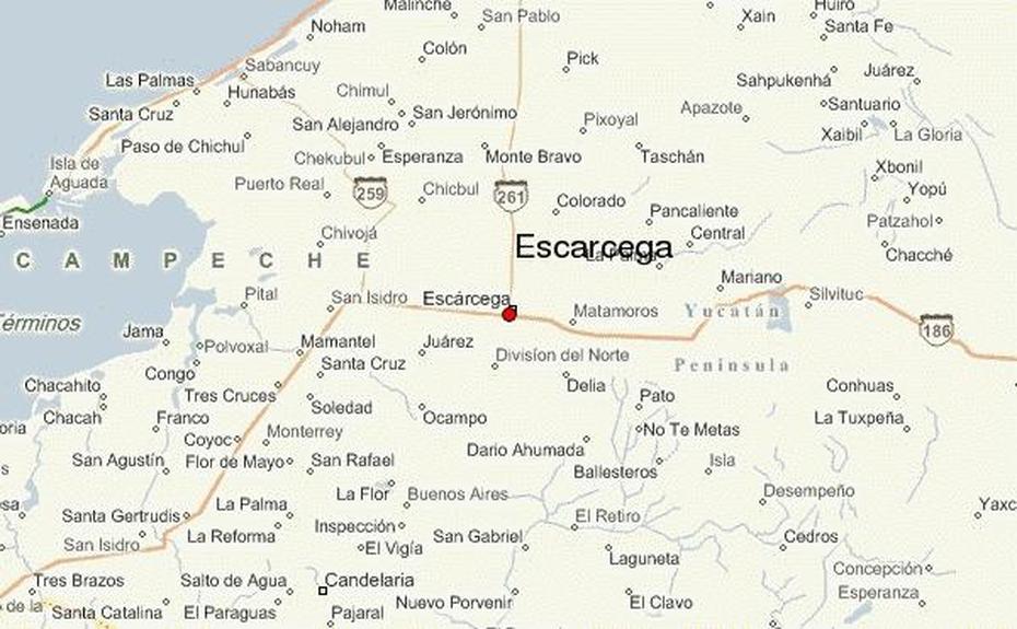 Escarcega Location Guide, Escárcega, Mexico, Escarcega Campeche, Campeche Mexico