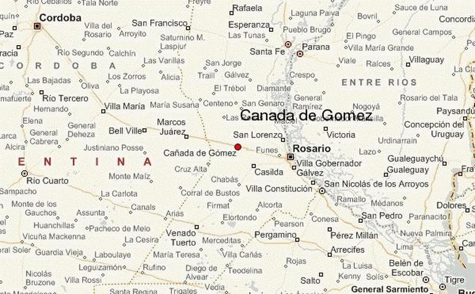 Guia Urbano De Canada De Gomez, Cañada De Gómez, Argentina, Calgary On Canada, A Do Canada