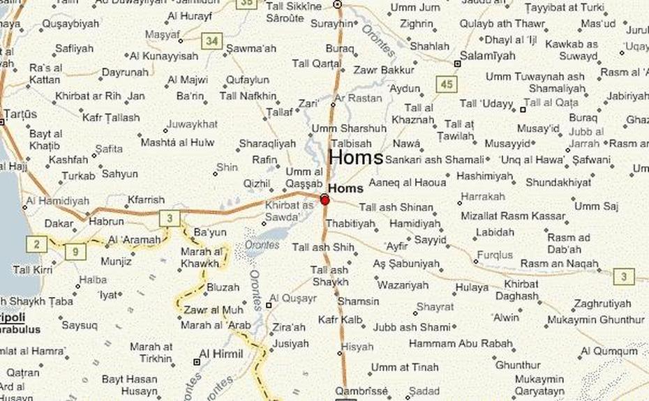 Homs Location Guide, Homs, Syria, Ancient Syria, Syria  Drawing