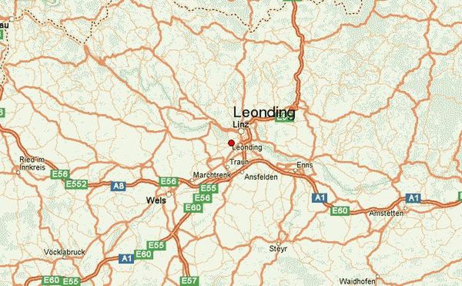 Leonding Stadtplan, Upper Austria, Location Guide, Leonding, Austria