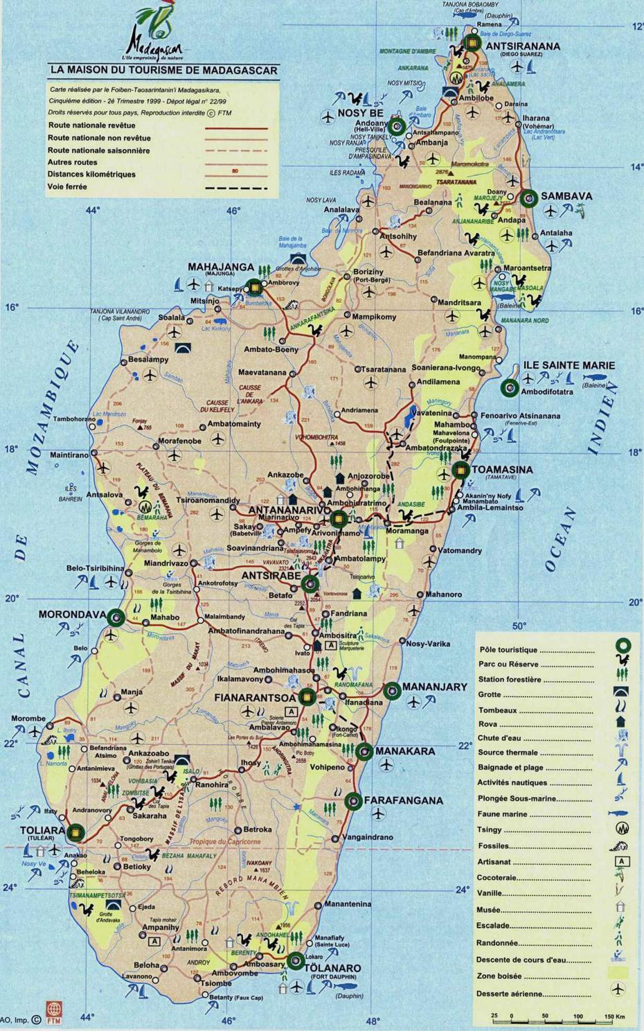 Madagaskar Touristische Karte, Ambinanisakana, Madagascar, Madagascar Travel, Madagascar Country