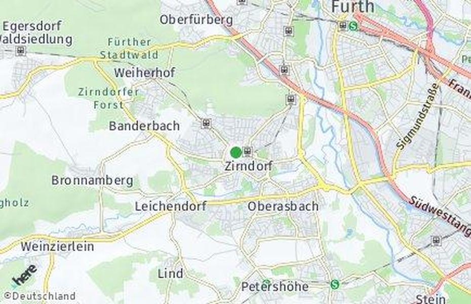 Plz Zirndorf – Postleitzahl 90513, Zirndorf, Germany, Downtown Bamberg Germany, Fuerth Germany