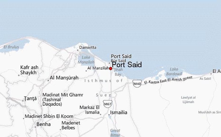 Port Said Location Guide, Port Said, Egypt, Port Said Suez Canal, Damietta