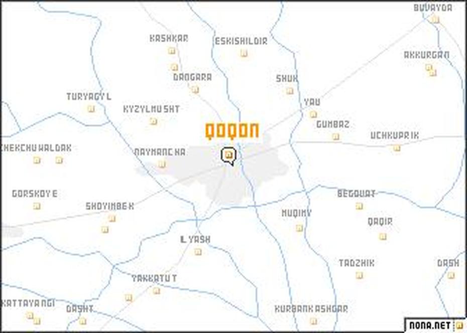 Qoqon (Uzbekistan) Map – Nona, Qo‘Qon, Uzbekistan, Qo Logo, Qo’Shiqlar