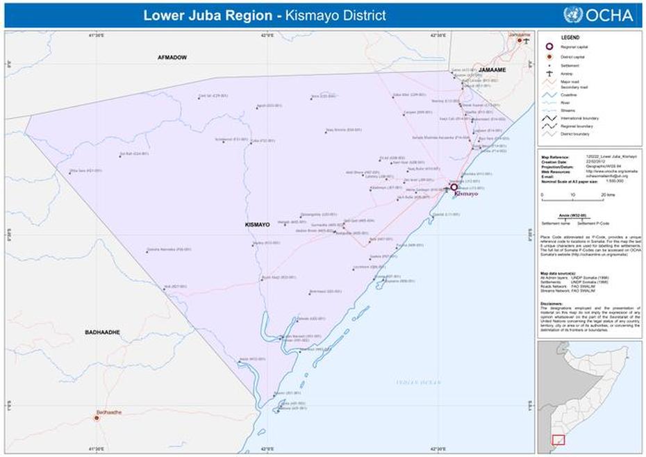 Regions Of Somalia, Jubaland, Kismayo District, Kismaayo, Somalia