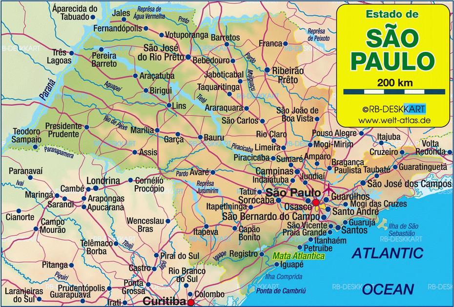 Sao Paulo Map – Travelsfinders, São Paulo, Brazil, Of Sao Paulo, Sao Paulo State Brazil