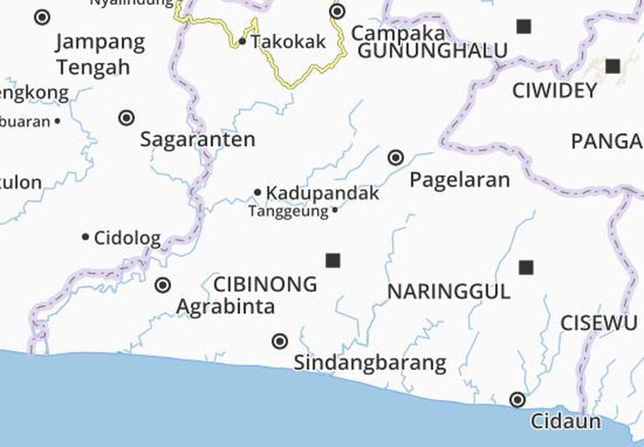 Stadion  Pakansari, Cikampek, Viamichelin, Cibinong, Indonesia