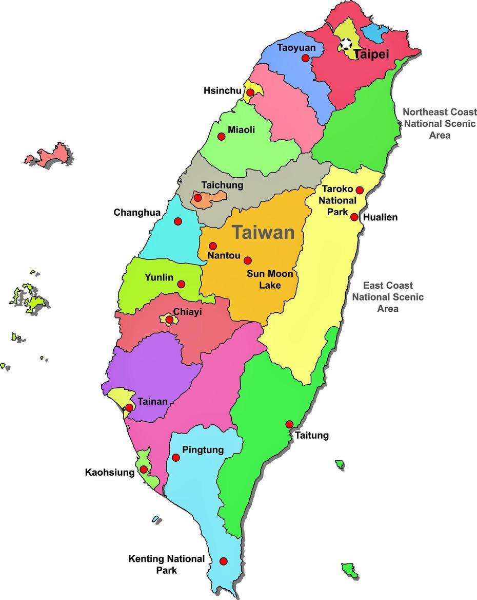 Taiwan Maps | Printable Maps Of Taiwan For Download, Tianzhong, Taiwan, Hong Kong Taiwan, Formosa