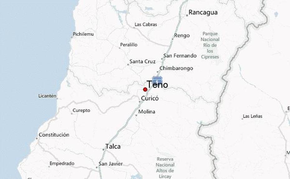 Teno Location Guide, Teno, Chile, Chile Road, Santiago