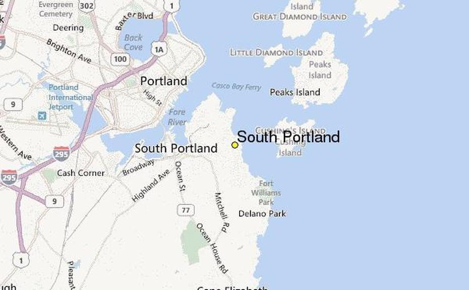 Usa  United States, United States And South America, Station Record, South Portland, United States