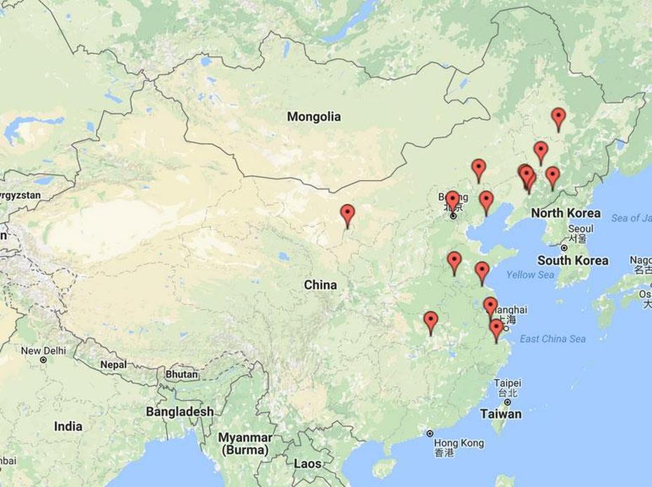 Additional Persecution News From China  August 10, 2016 (15 Reports …, Gongzhuling, China, China  Simple, Eastern China