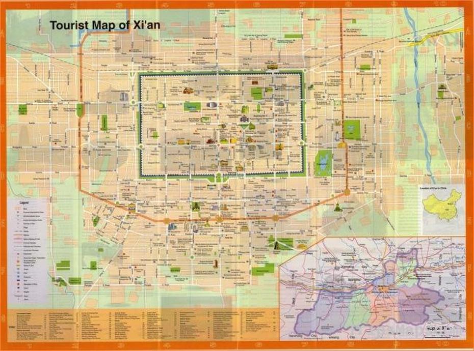 B”Map Of Xian China | Where Is Xian China? | Xian China Map English …”, Xi’An, China, Chongqing China, Shanghai China