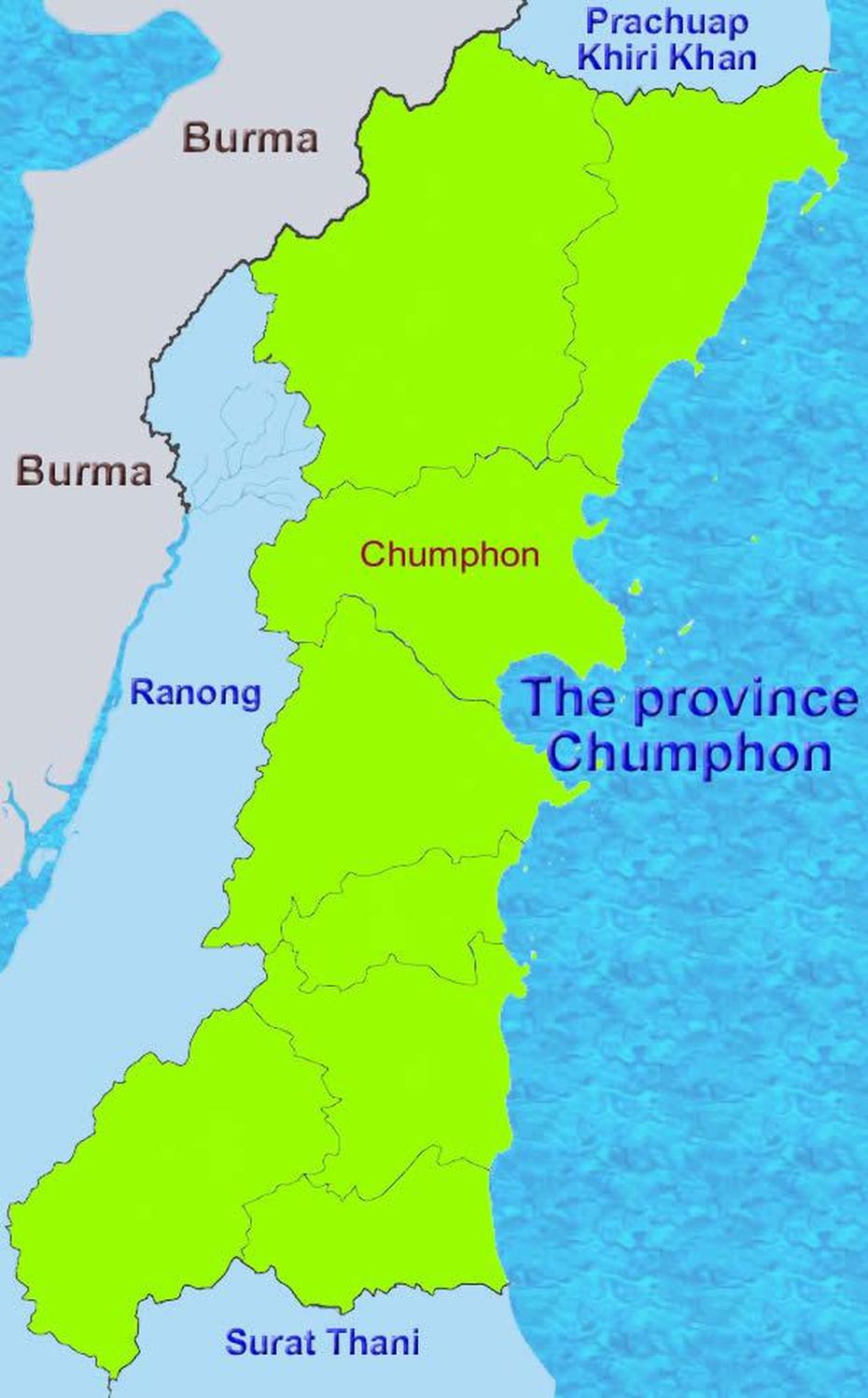 Chumphon Province Of Thailand | Palm Oil And Long White Beaches, Chumphon, Thailand, Chumphon Airport, Koh Tao Thailand