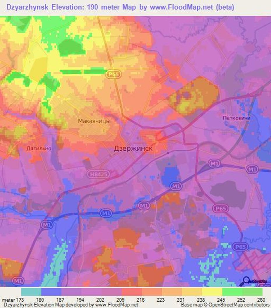 Elevation Of Dzyarzhynsk,Belarus Elevation Map, Topography, Contour, Dzyarzhynsk, Belarus, Minsk On, Minsk