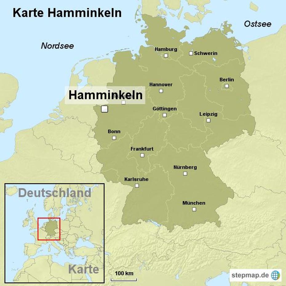 Karte Hamminkeln Von Ortslagekarte – Landkarte Fur Deutschland, Hamminkeln, Germany, Germany Wikipedia, Alpen Germany