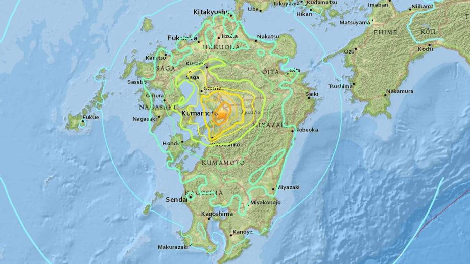 Magnitude 7.4 Earthquake Hits Southern Japan | Kumamoto, Japan, Earthquake, Mashiki, Japan, Japan On Asia, Saitama Japan