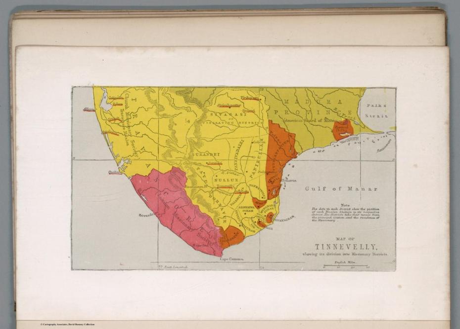 Map Of Tinnevelly – David Rumsey Historical Map Collection, Tinnevelly, India, Creative India, India  Design