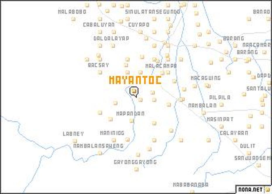 Mayantoc (Philippines) Map – Nona, Mayantoc, Philippines, Isabela Philippines, Hacienda Luisita