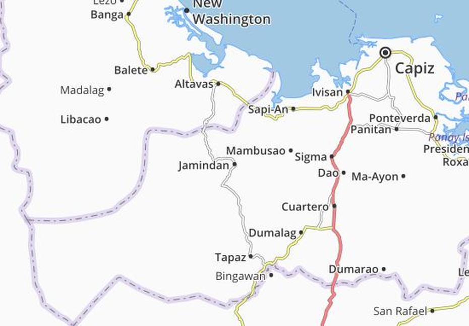 Michelin Jamindan Map – Viamichelin, Jamindan, Philippines, Luzon, Philippines Travel