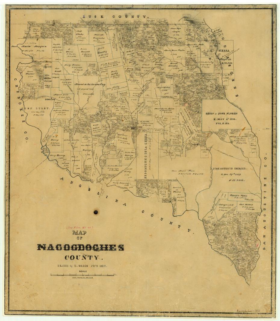 Nacogdoches County – Side 1 Of 1 – The Portal To Texas History, Nacogdoches, United States, Street  Of Nacogdoches Texas, Lake Nacogdoches Fishing