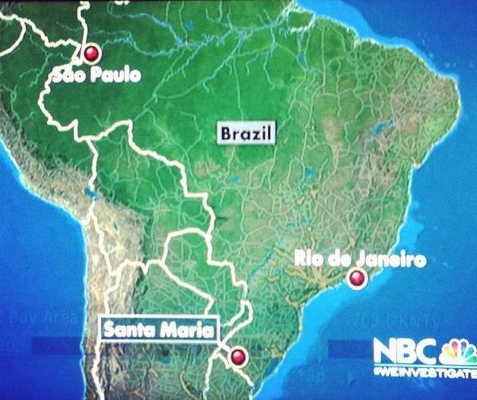 .: Rede De Tv Americana Nbc Tentou. Ao Inves Da Capital Paulista, O …, São Paulo De Olivença, Brazil, Sao Paulo Capital, Sao Paulo State