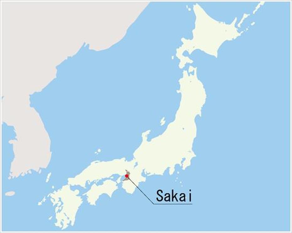 Sakai Map And Sakai Satellite Image, Sakai, Japan, Shimoda Japan, Shimane