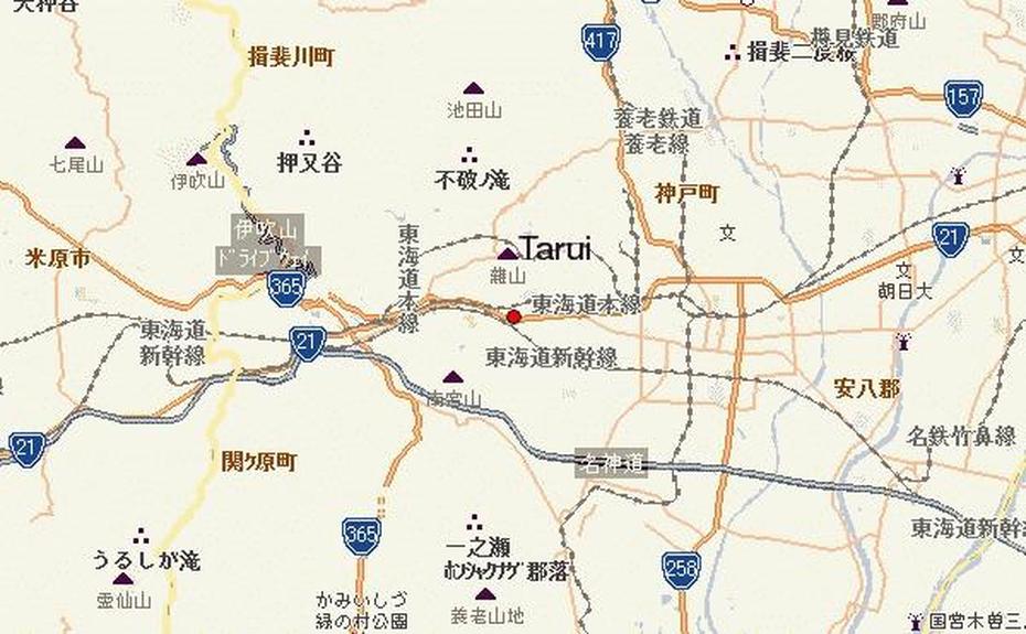 Tarui Location Guide, Tarui, Japan, Tarui Disease, Tarui Naruto