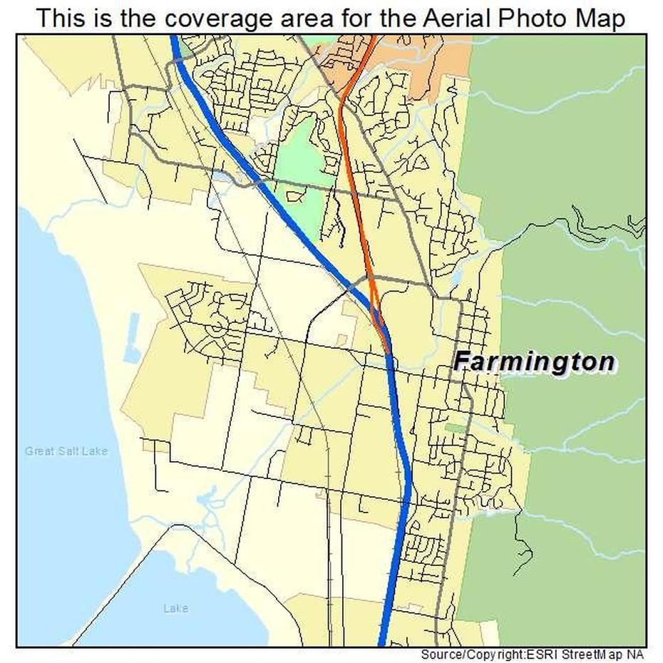 Aerial Photography Map Of Farmington, Ut Utah, Farmington, United States, Farmington Utah, Street  Farmington Ct