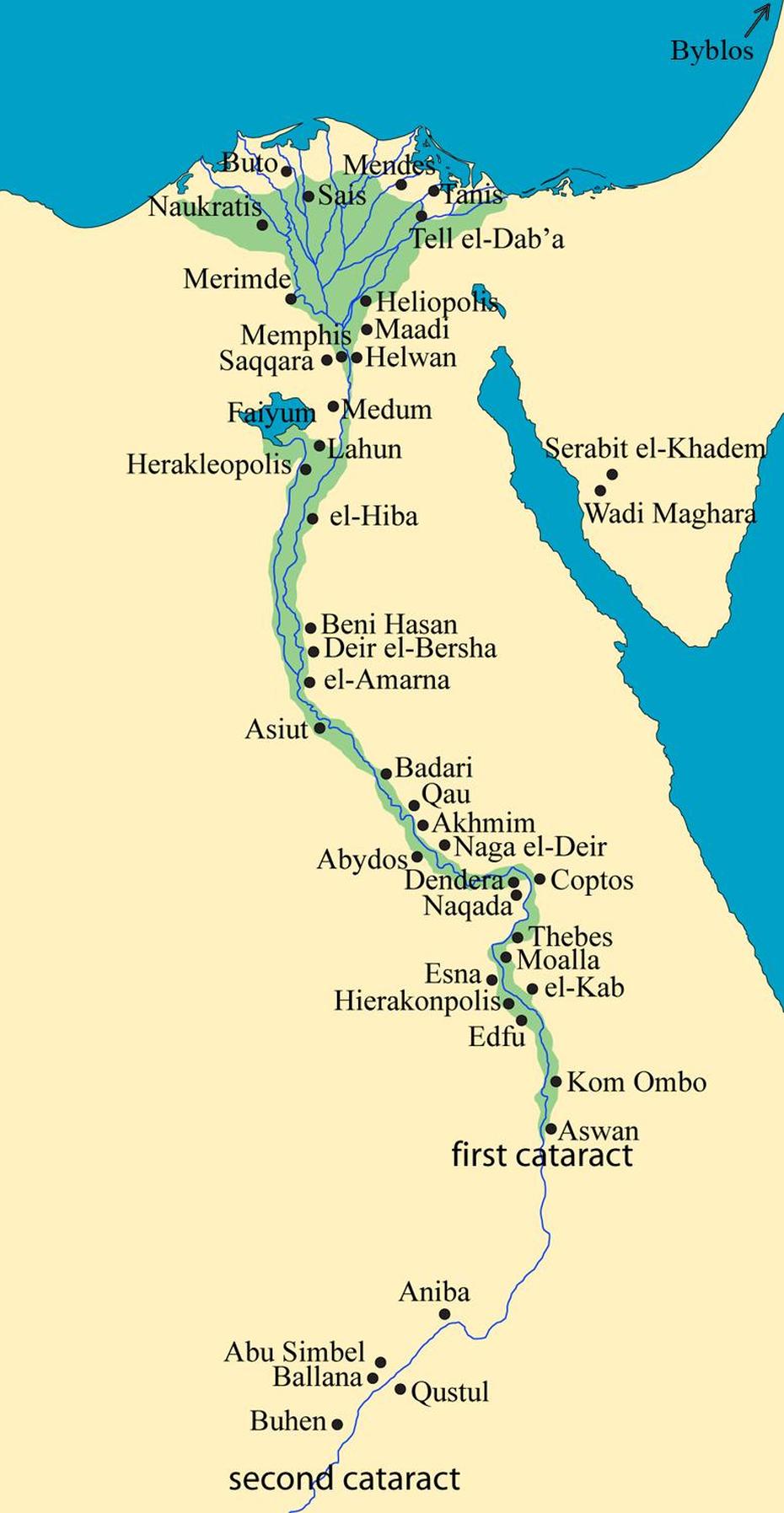 Ancient Egypt Map Thebes, Dayr Mawās, Egypt, Mawa  Jalebi, Mawa  Meabeab