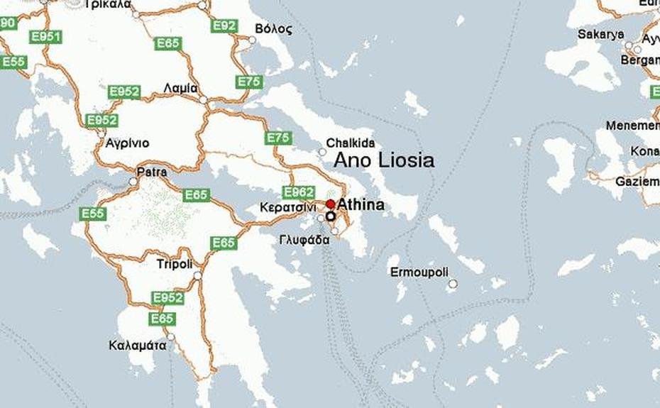 Ano Liosia Location Guide, Áno Liósia, Greece, Años  Anime, El  Ano