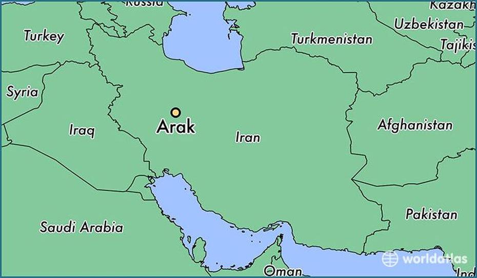 Where Is Arak, Iran? / Arak, Markazi Map – Worldatlas, Arāk, Iran, Iran Nuclear Sites, Hotel In Iran