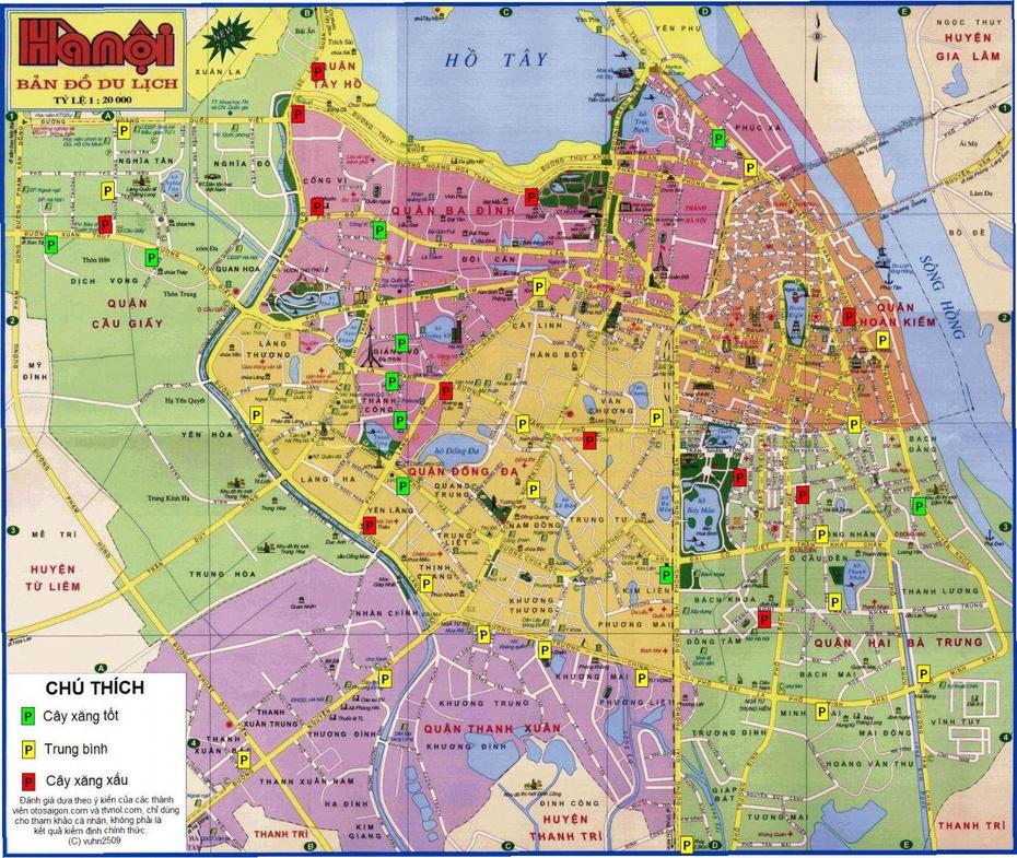 B”Map Of Hanoi Vietnams Capital – Vietnam”, Hanoi, Vietnam, Hanoi On, Vietnam A